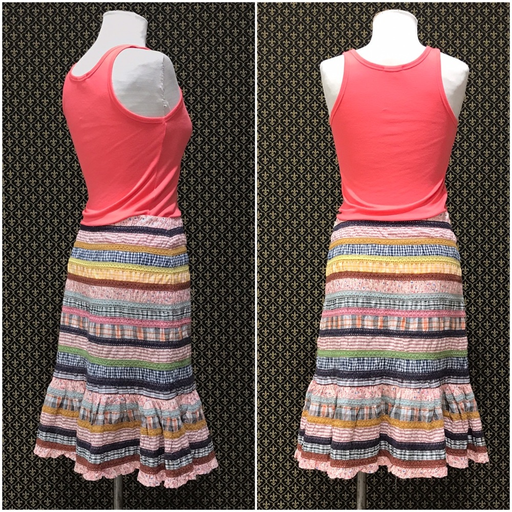 2006 Anthro “Rendezvous Skirt” by Odille - Picture 12 of 15